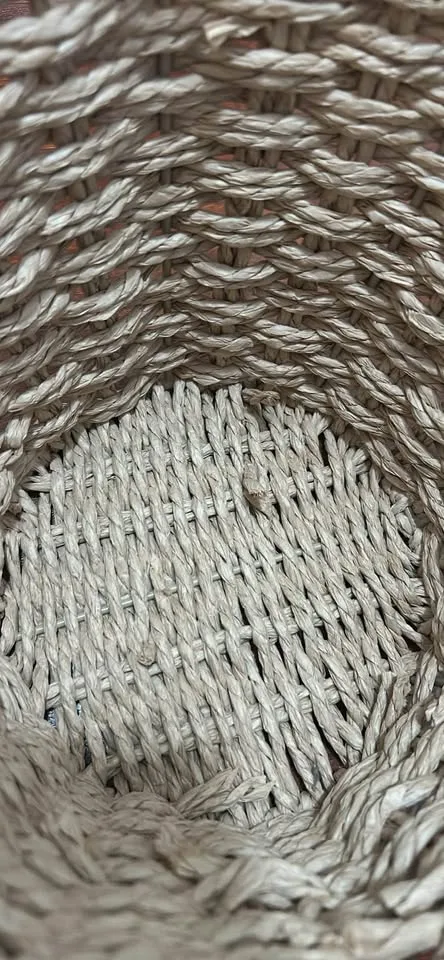 Cute Wicker Bunny Basket! image indicator(3)