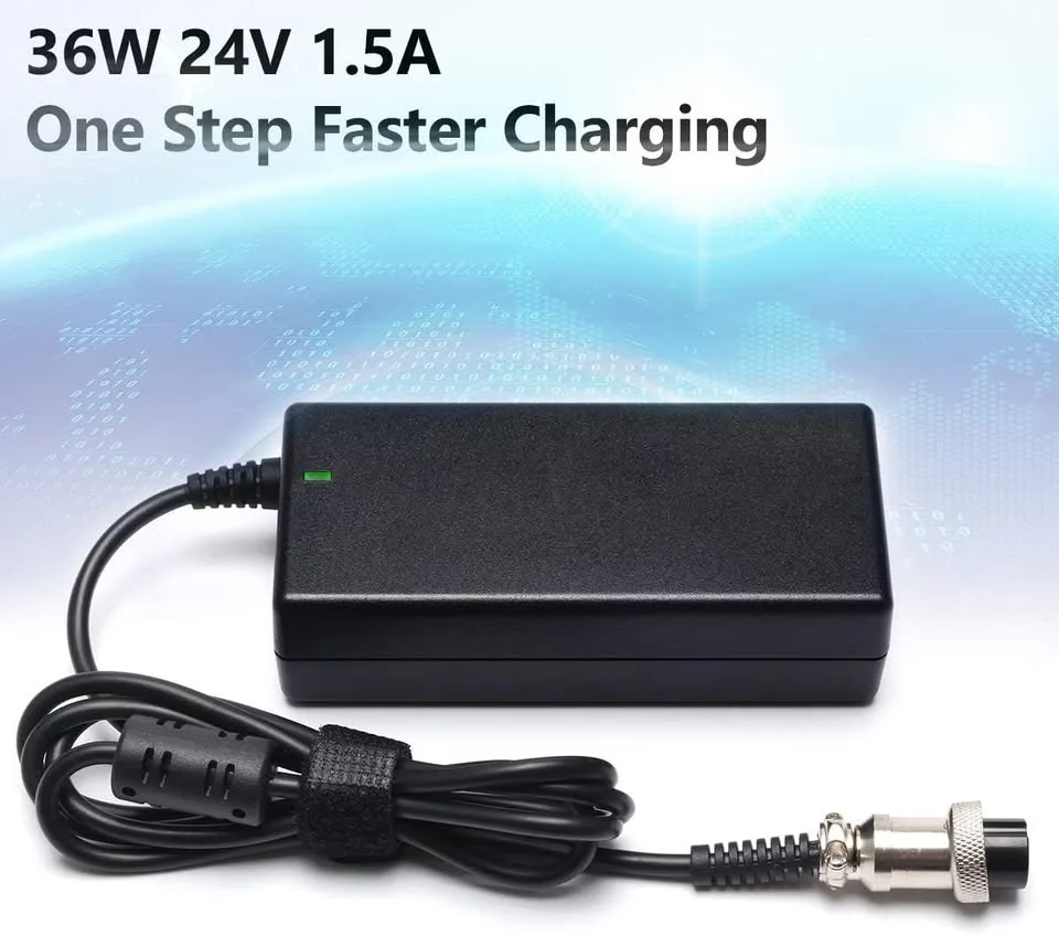 24V 36W Scooter battery charger image indicator(6)