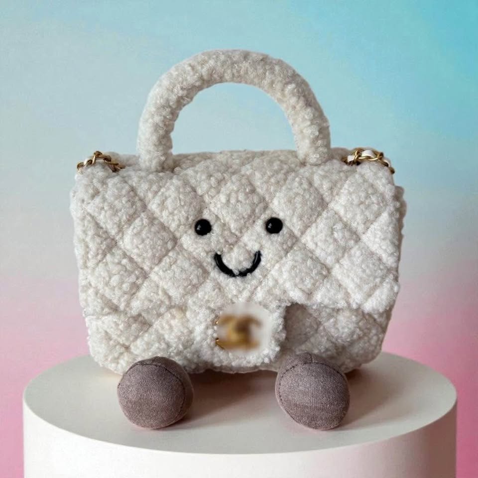 AVAILABLE NOW Jellycat Inspired Designer Bag - White Color