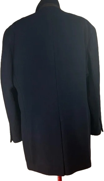 Men’s Wool Blend Navy Blue Coat - 48R - photo 4