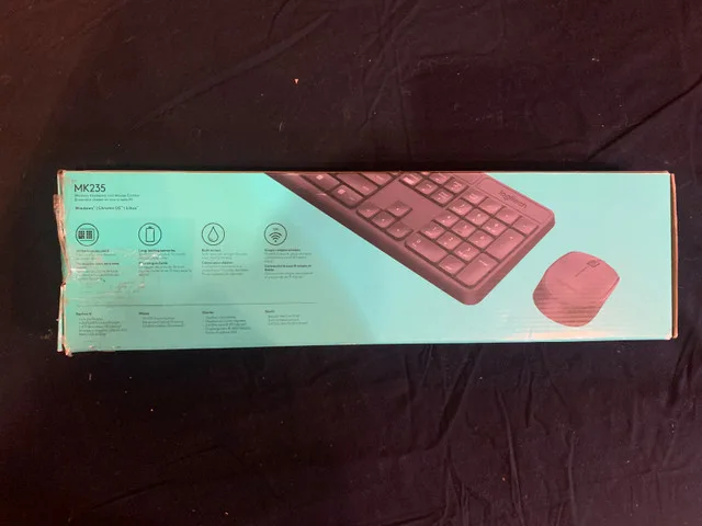 Logitech MK235 Wireless Keyboard/Mouse image indicator(2)