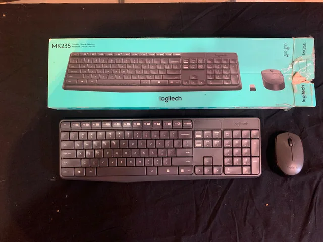 Logitech MK235 Wireless Keyboard/Mouse image indicator(3)
