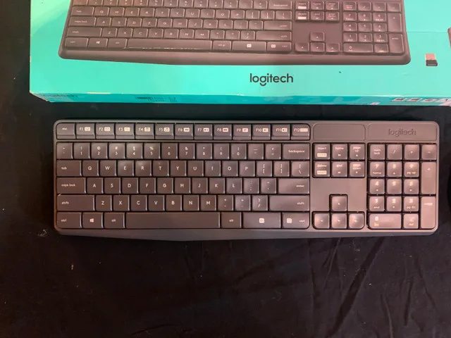Logitech MK235 Wireless Keyboard/Mouse image indicator(4)