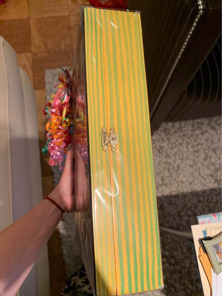 Hand painted Menu/Recipe Holder Box - photo 5
