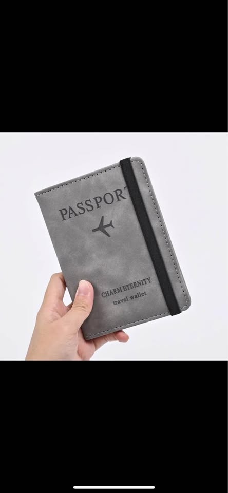 PU Leather Wallet Travel Passport Purse - photo 2