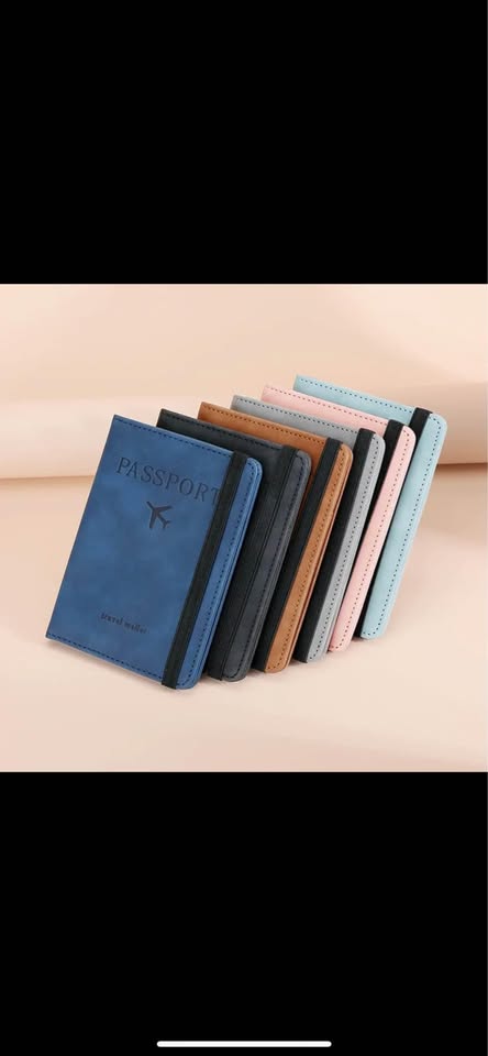 PU Leather Wallet Travel Passport Purse - photo 3
