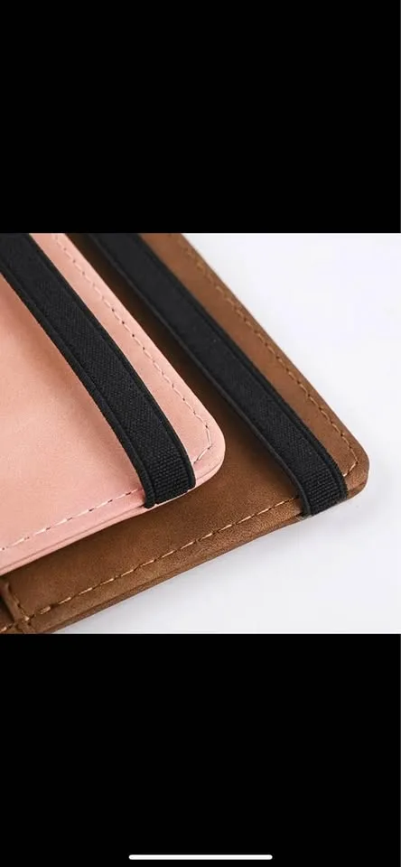 PU Leather Wallet Travel Passport Purse image indicator(4)