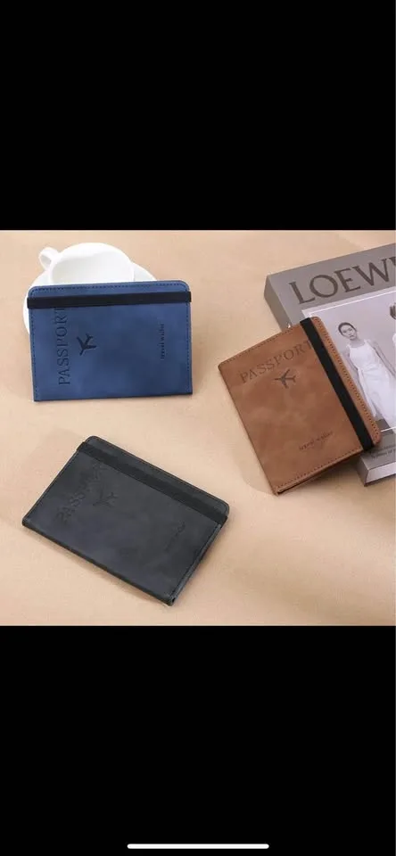 PU Leather Wallet Travel Passport Purse image indicator(6)