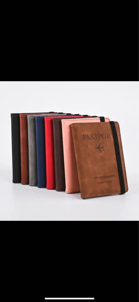 PU Leather Wallet Travel Passport Purse image indicator(8)