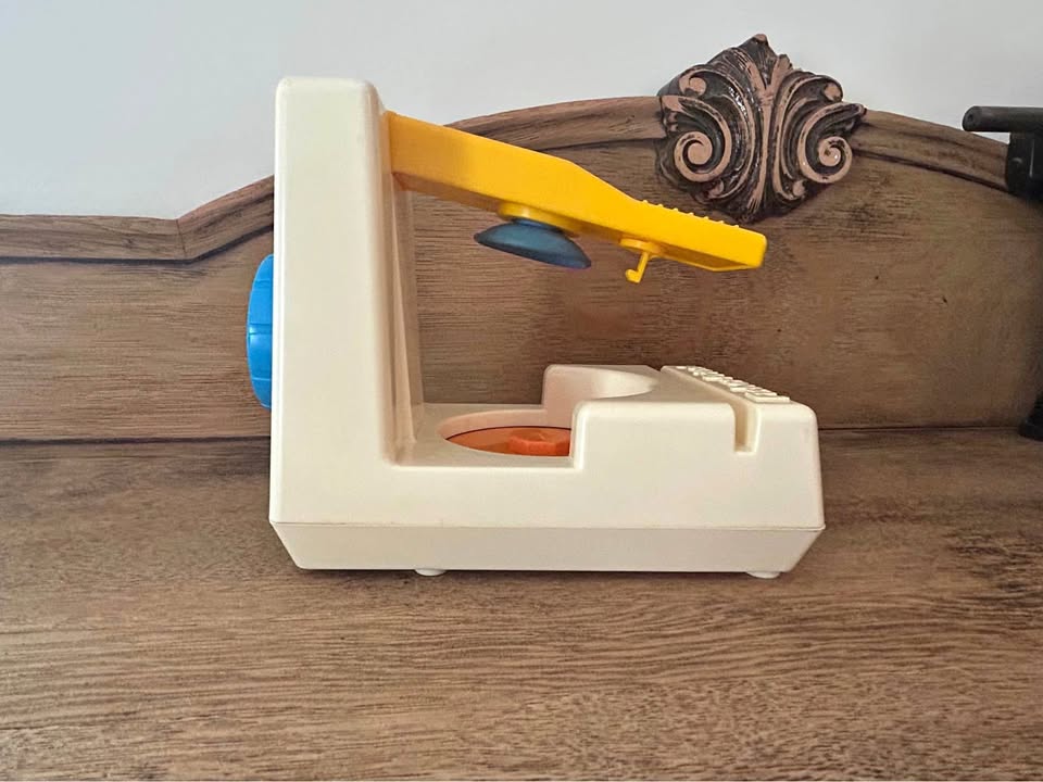 Vintage Fisher-Price Fun With Food Pop Top Can Opener