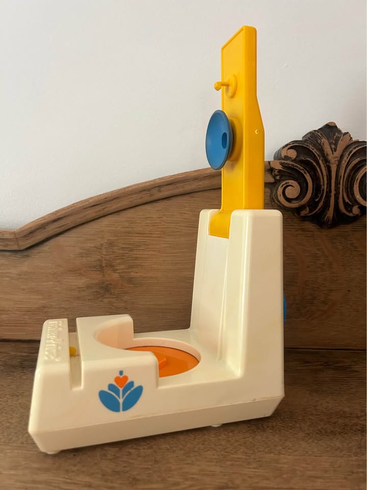 Vintage Fisher-Price Fun With Food Pop Top Can Opener - photo 4