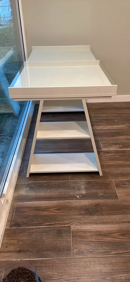 Glass top work table - photo 2