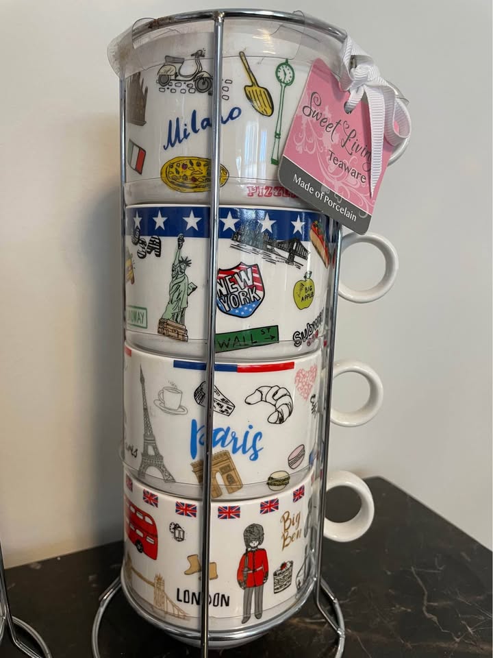 Brand new Paris themed Coffee/ Tea cups - photo 2