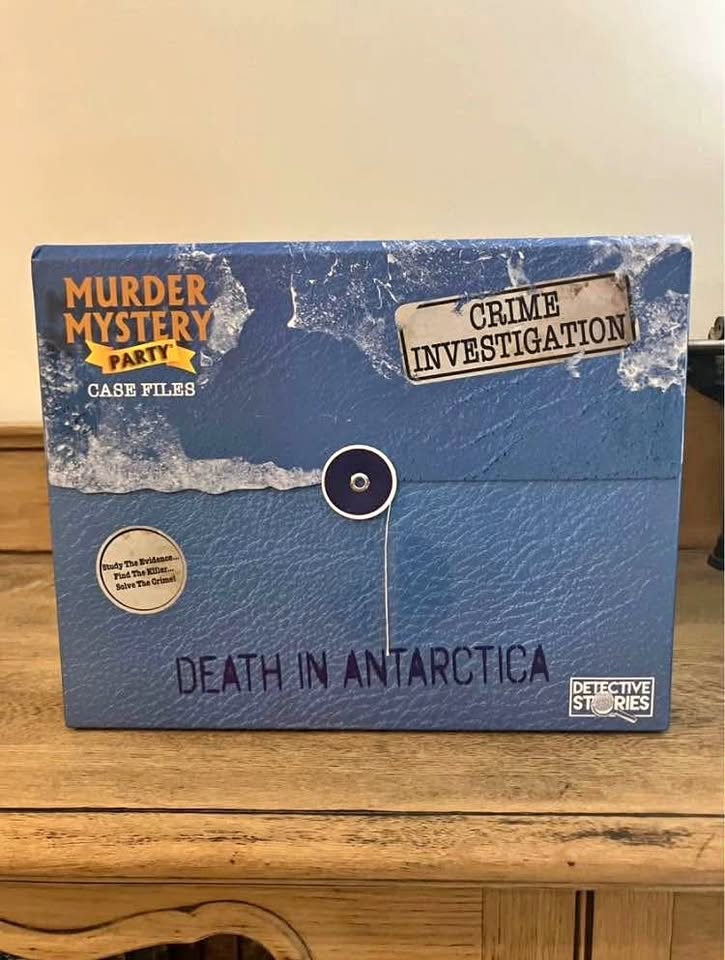 Murder Mystery Party Case Files Death in Antarctica