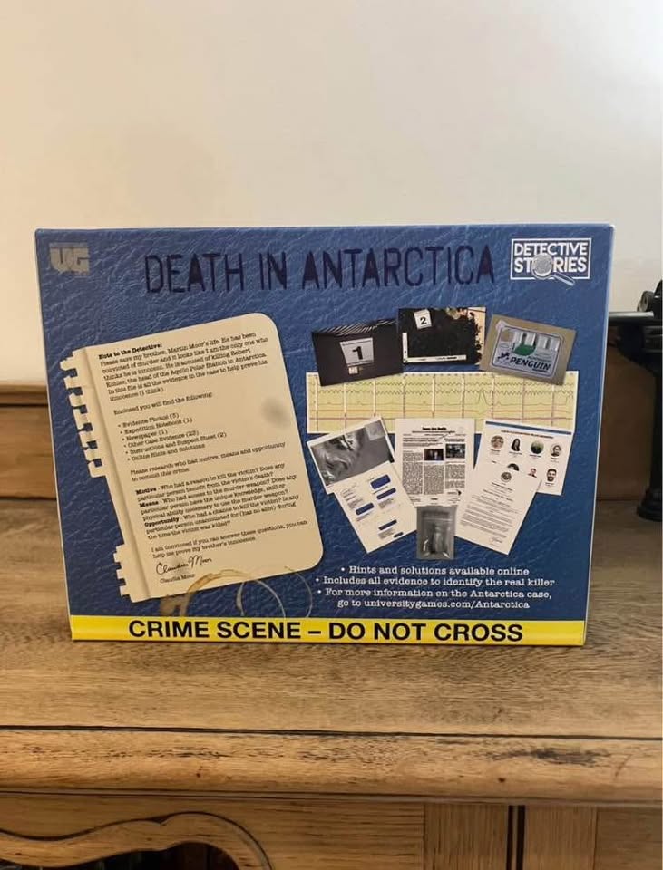 Murder Mystery Party Case Files Death in Antarctica - photo 2