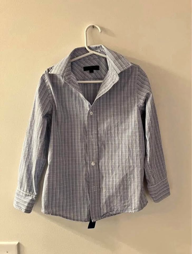 Boys Dress Shirt (Andrew Fezza) size 6