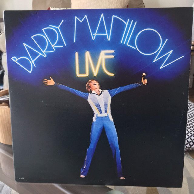 Barry Manilow ~ "LIVE" 2LP Record Album
