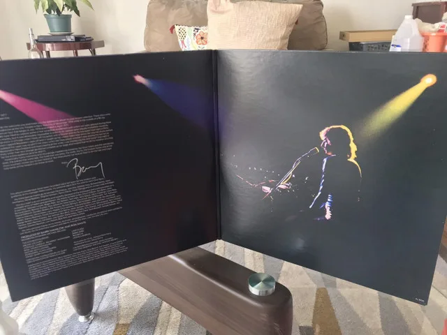 Barry Manilow ~ "LIVE" 2LP Record Album image indicator(3)