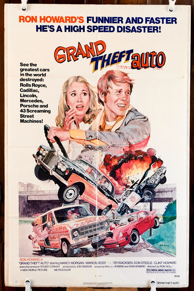 Grand Theft Auto (1977) Original Movie Poster