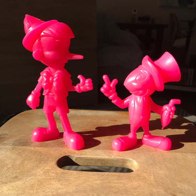 1970s Marx/Disney Pinocchio & Jiminy Cricket
