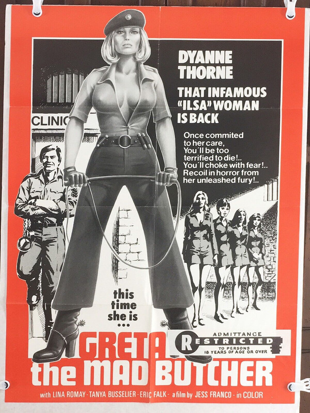 "Greta The Mad Butcher" (1977) Movie Poster