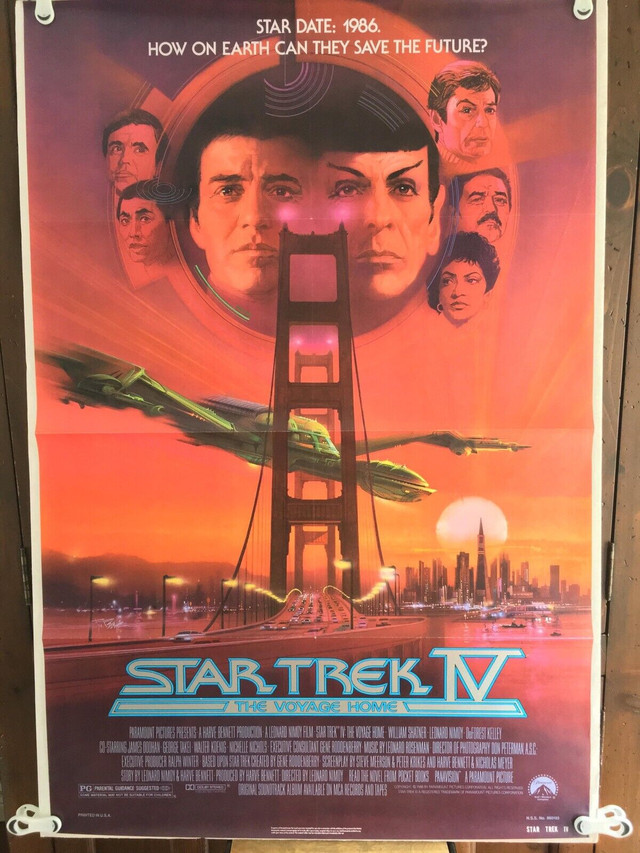 Star Trek IV: The Voyage Home (1986) movie poster