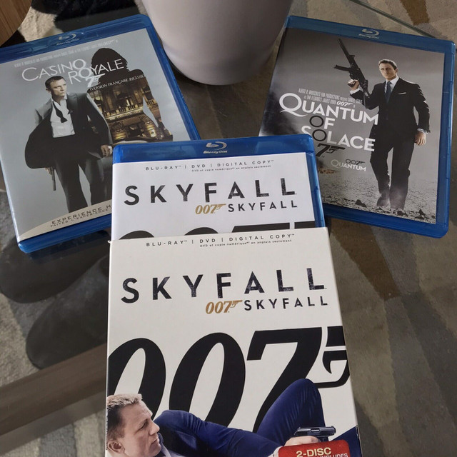 3 x 007 Blu~rays