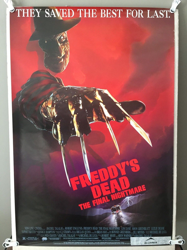 Freddy’s Dead (1991) Original Movie Poster