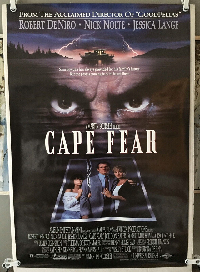 "Cape Fear" (1991) Original Movie Poster