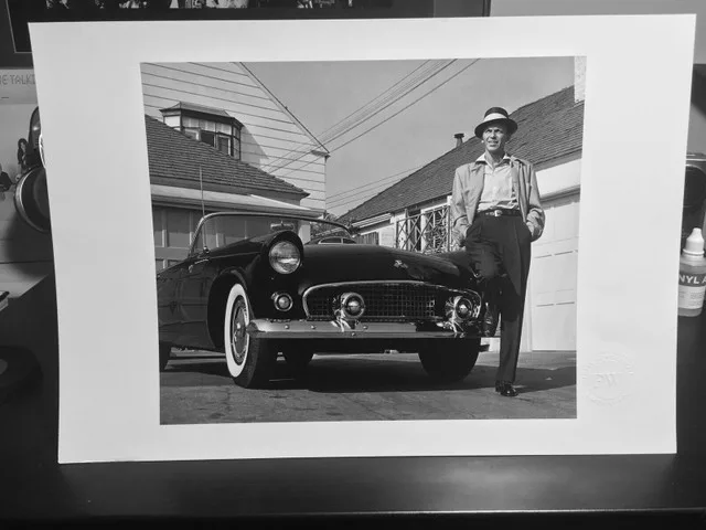 Frank Sinatra rare lithograph circa 1955 image indicator(4)