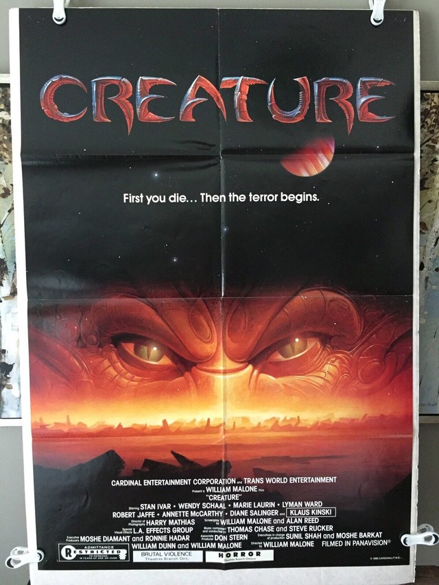 Creature (1985) Original Movie Poster