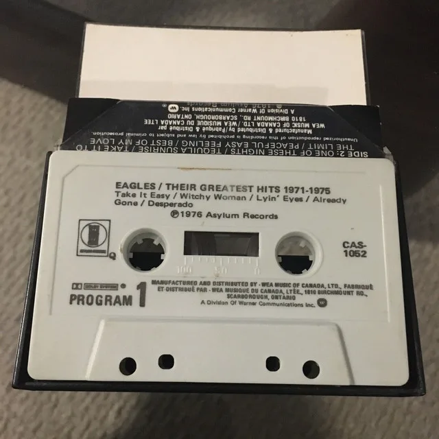 The Eagles Their Greatest Hits 71-75 Audio Cassette image indicator(3)
