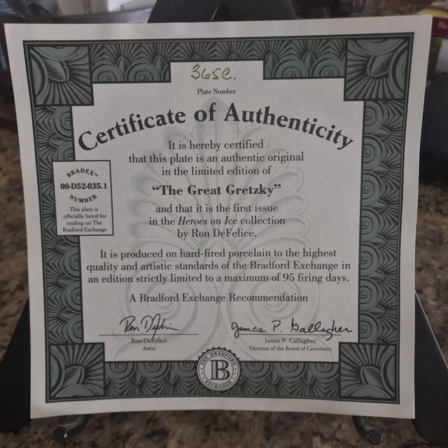 Heroes On Ice Plate Series (Wayne Gretzky) - photo 3