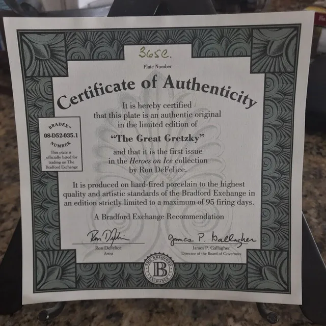 Heroes On Ice Plate Series (Wayne Gretzky) image indicator(3)