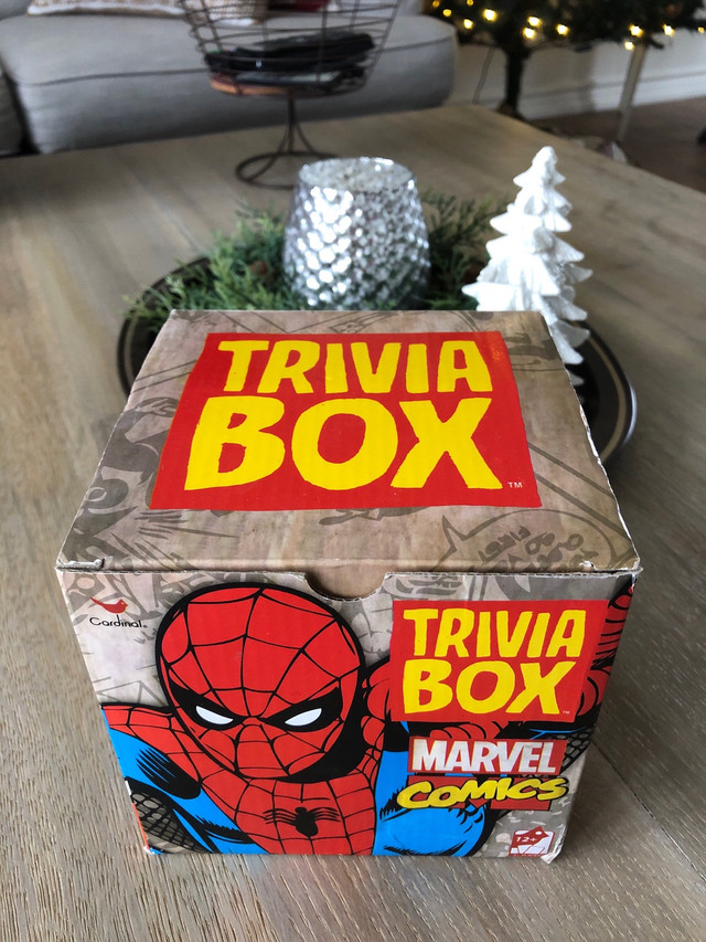 Trivia Box Marvel Comics