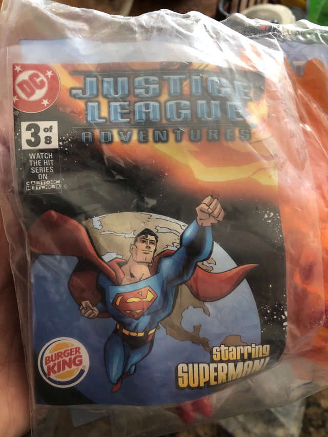 Burger King DC Justice League Figures - photo 2