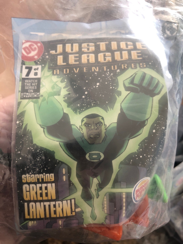 Burger King DC Justice League Figures - photo 4