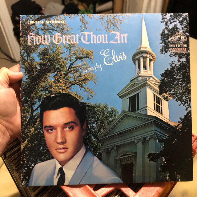 Elvis ~ How Great Thou Art LP Record
