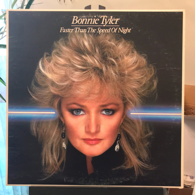 Bonnie Tyler “Faster Than The Speed Of Night” LP
