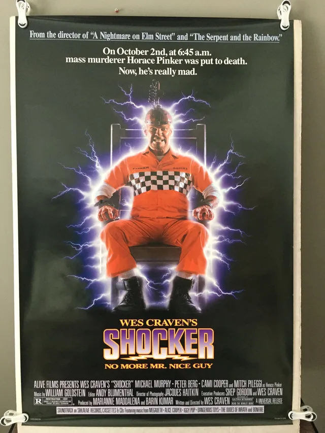 Shocker (1989) Original Movie Poster thumbnail