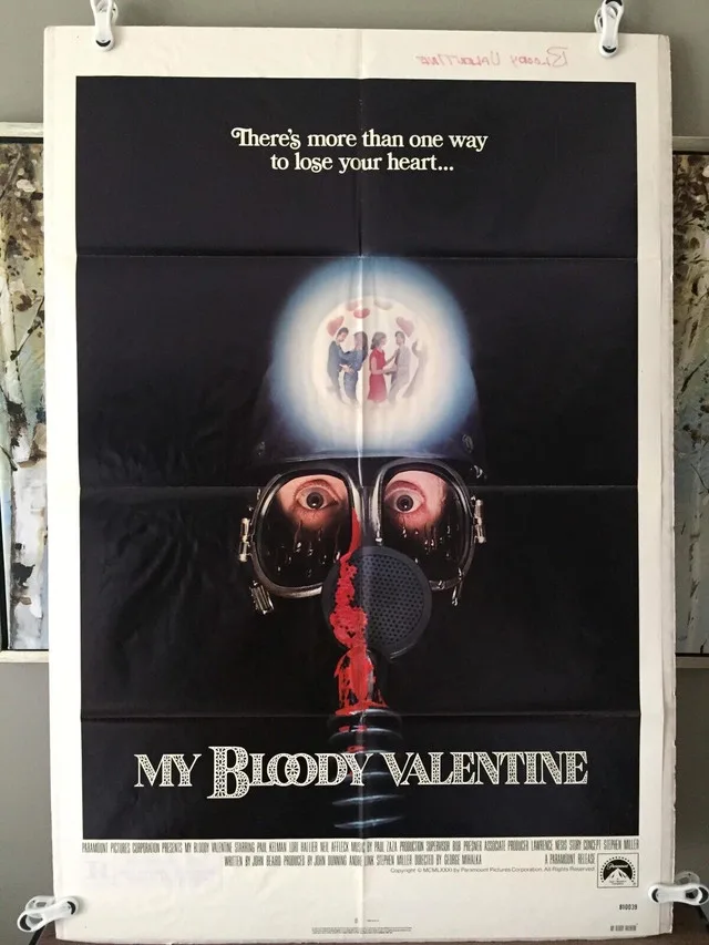 My Bloody Valentine (1981) Original Movie Poster thumbnail