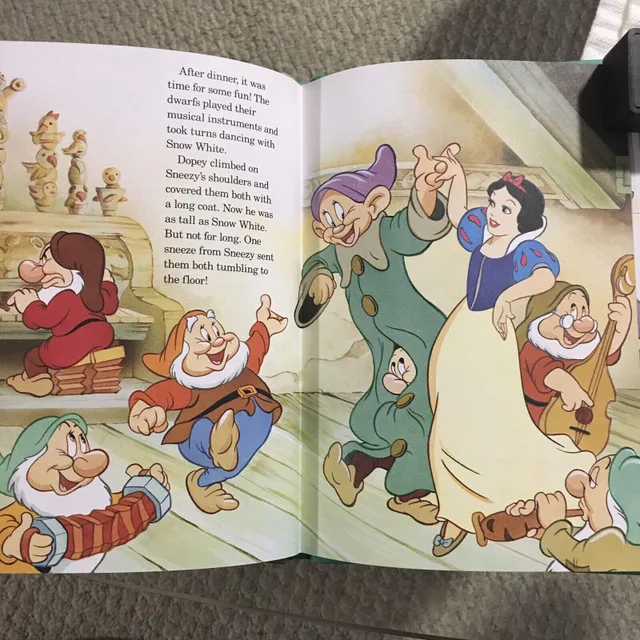 Snow White & The Seven Dwarfs Vintage Lithograph image indicator(9)