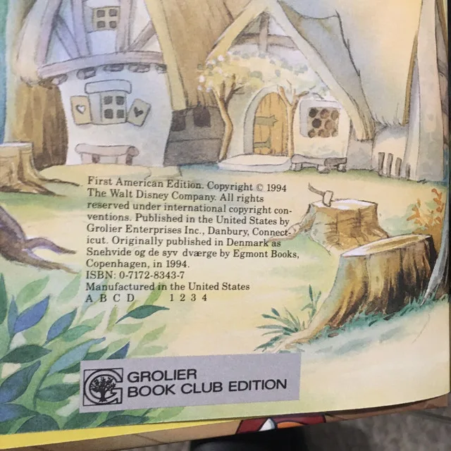 Snow White & The Seven Dwarfs Vintage Lithograph image indicator(10)