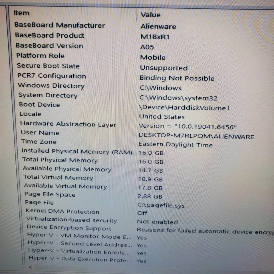 Alienware M18X R1 Gaming Laptop PC image indicator(9)