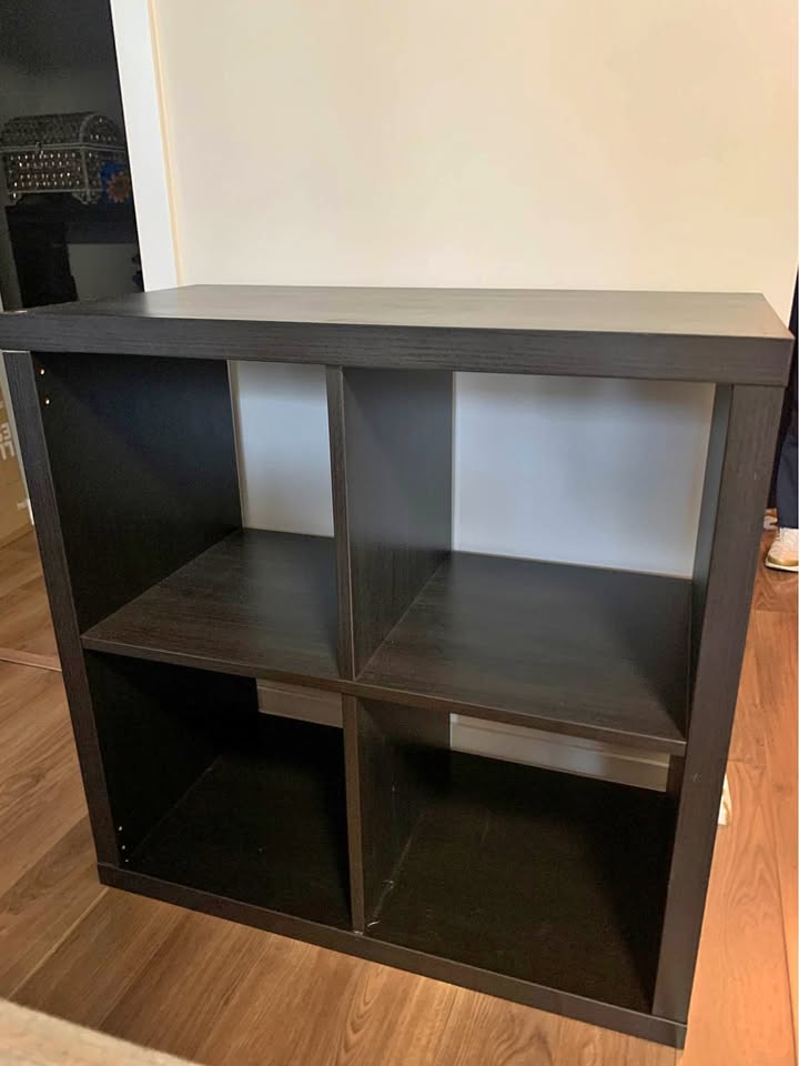 Ikea Kallax 4 Shelving Unit Black