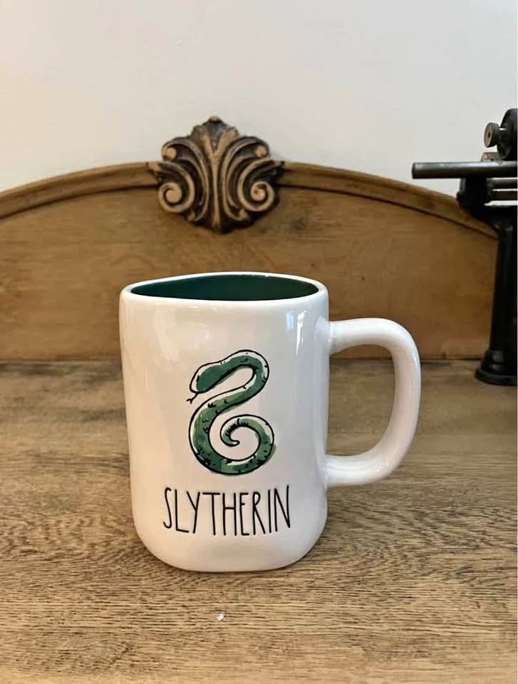 Rae Dunn Harry Potter Slytherin Mug