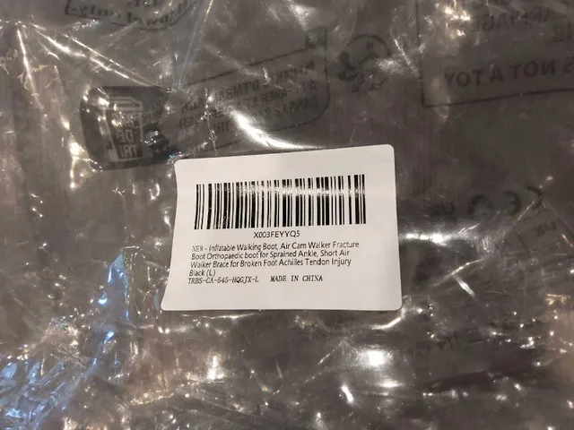 Inflatable walking boot image indicator(6)