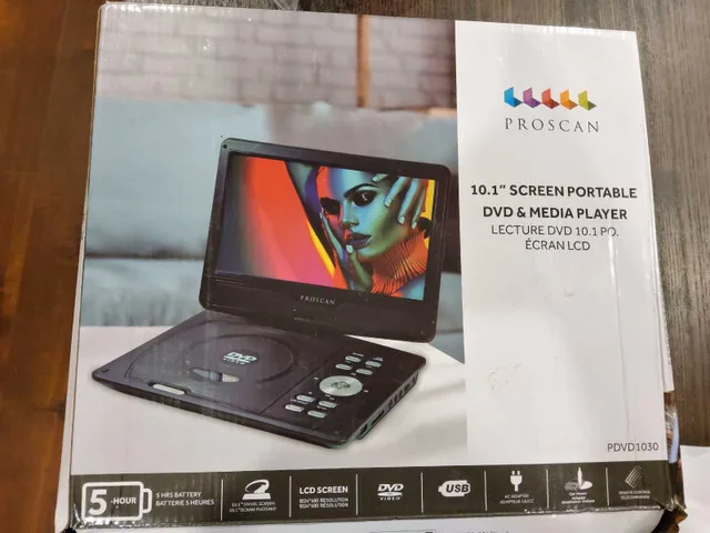 Proscan 10-in. Portable Swivel-Screen DVD Player image indicator(4)