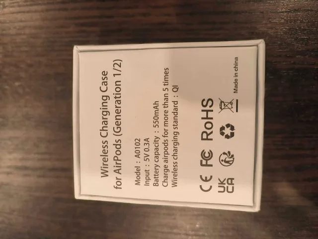 wireless charging case for airpods gen 1 and 2 image indicator(2)