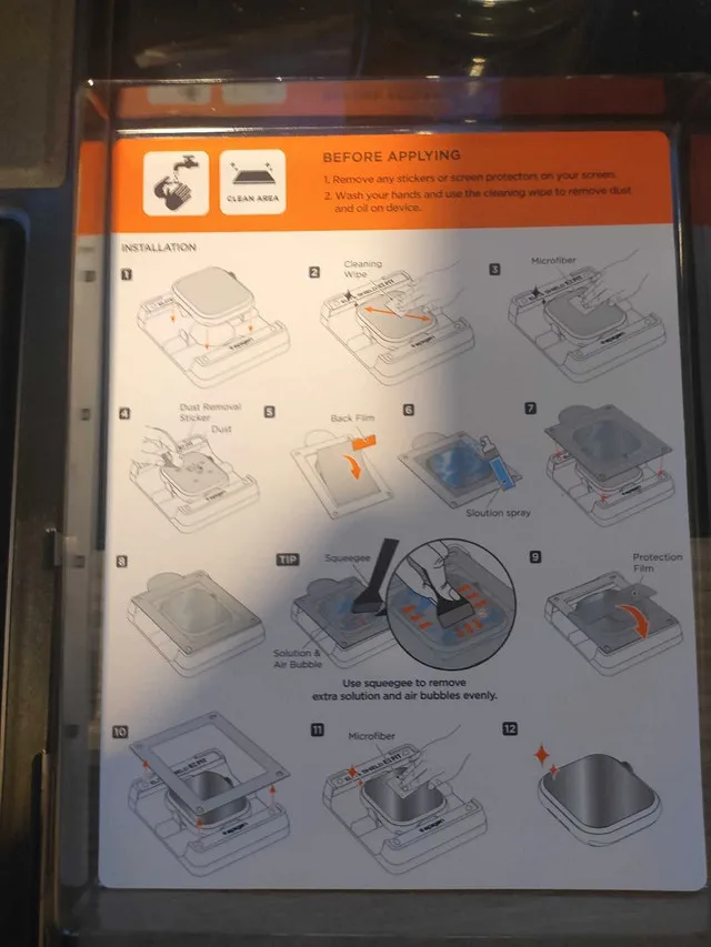 Spigen EliteShield EZ Fit Screen Protector for Apple Watch 10 46 image indicator(2)